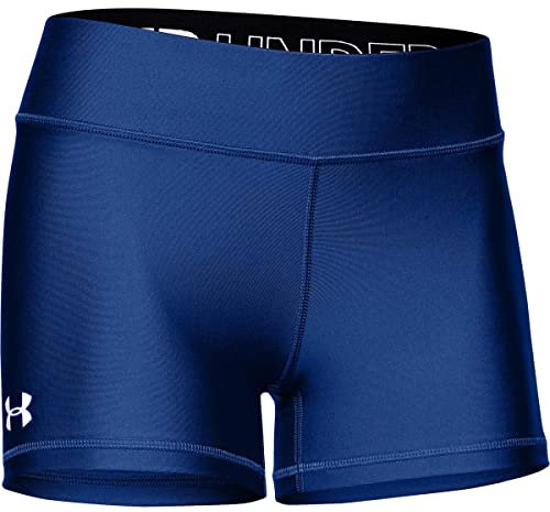 Under Armour Dam Team Shorty 3, Kungsblå (400)/Vit, Medium