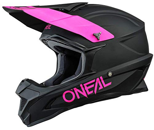 O'Neal | Motocross-Helm | MX Enduro Motorrad | ABS-Schale, Sicherheitsnorm ECE 22.05, Lüftungsöffnungen für optimale Belüftung und Kühlung | 1SRS Helmet Solid | Erwachsene |