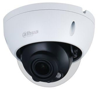 Dahua DH-IPC-HDBW3441RP-ZAS-27135 Lite AI Series 4 MP IP Dome CCTV Camera, 2.7-13.5mm Varifocal Lens, IP67, IK10, IR40, White
