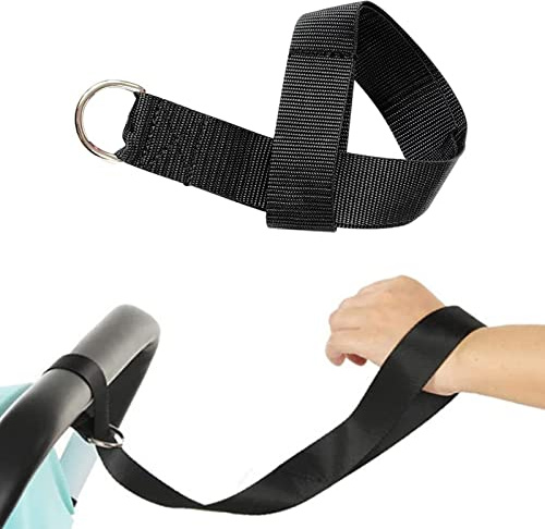 Hand Strap Pram Strap, Safety Belts, Wrist Strap, Wrist Safety Belt, Adjustable Length Pram, Safety Loop, Black