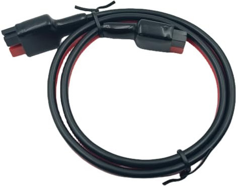 YIMIKEDAYA 1 Auf 1 für Anderson Verlängerungskabel 12AWG 45A Verlängerung Solar Kabel Kompatibel für EcoFlow Jackery Powerstation (0.6M) (1 to 1)