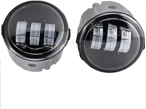 XENITE Nebelscheinwerfer,für Opel Corsa D Hatchback 2007-2015 30W 6000LM Nebelscheinwerfer vordere Eckleuchte Tagfahrlicht.,D/White Light left