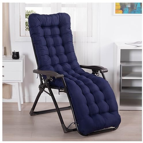 PIPOEI Sonnenliege Kissen Pads 170 x 50 x 8cm dick Garten Liegestuhl Relaxer Stuhl Kissen Anti-Rutsch Patio Stuhl Kissen hohe zurück Stuhl Relaxer Pad 03