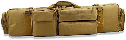 ANSNOW Gewehrkoffer Doppelte Lange Gewehrtasche Taktischer Karabiner Airsoft-Koffer Weicher Gewehrrucksack Range Bag Gewehr Taktische Waffentasche Schrotflintenkoffer Für Die Jagd/C