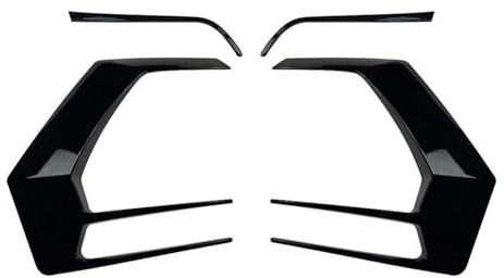 Auto Spoilerlippe Für VW Für Golf 7 MK7 Für GTI R Für GTD Für Golf 7,5 MK7.5 R400 2012-2019 Heckstoßstangensplitter Canard Spoiler Außenteile Auto Heckspoiler Heckflügel(7.5 2016-2019 up)