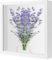 3D Bilderrahmen zum Befüllen,Tiefer Bilderrahmen 22.1×22.1cm,Bilderrahmen Dick mit Transparentem Glas,Rahmen zum Befüllen für Tische und Wände, Blumen, Geschenke, Souvenirs (3cm Tief/Weiß)