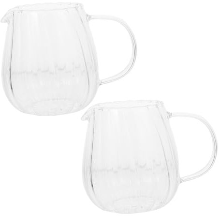 Cabilock Brocche Per La Panna A Righe in Brocche Per Caffè Per Uso Domestico Multiuso Per Il Tè