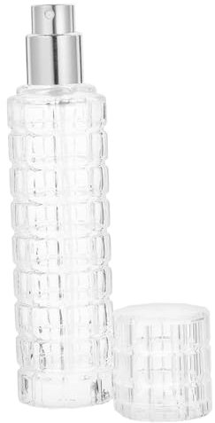 Gatuida 2pcs Crystal Glass Empty Spray Bottle Bitters Spray Bottles Travel Mist Water