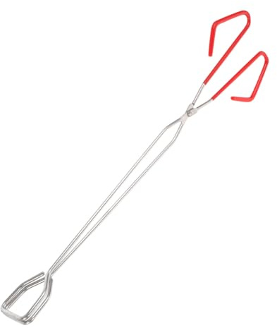 COOPHYA Pinzas de Alargadas Inoxidable para Barbacoa y Camping Herramienta Multifuncional para Agarrar y Alimentos Fuegos Exteriores