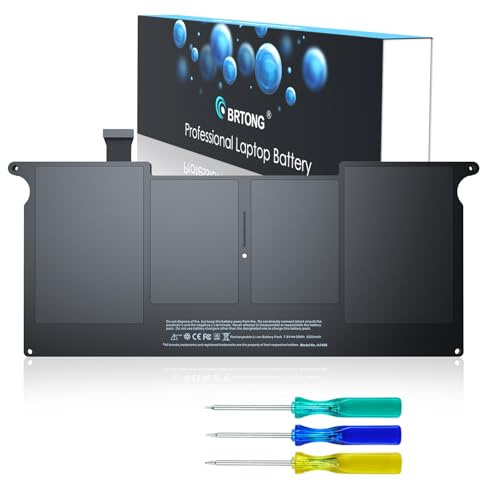 BRTONG A1465 A1370 A1406 Batteria Compatibile con Mac Book Air 11 2011 2012 2013 2014 2015 Anno A1370 A1465 A1495 Ricambio per Batteria Laptop MacBook Air 11 (7.6V 39Wh)
