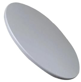 YIXANNX Tovaglia rotonda antiscivolo impermeabile, per picnic, feste e altre attività all'aperto, tovaglia elastica per tavoli da pranzo da 40 pollici, grigio, 100 centimetri