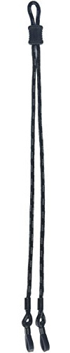 Croakies Terra Spec Cords Verstellbarer Sport-Brillenhalter (61 cm, Schwarz und Grau)