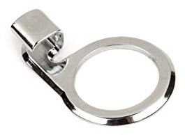 Fender Stealth String Retainer Bass Guitar Hardware (0078972049), Chrome