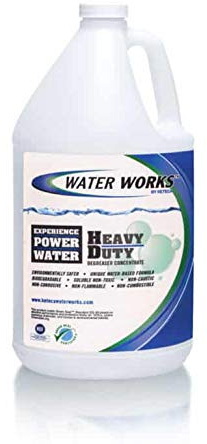 Water Works Heavy Duty Degreaser Concentrate - Case of 2-1 gallon Bottles - Industrial Cleaner & Degreaser