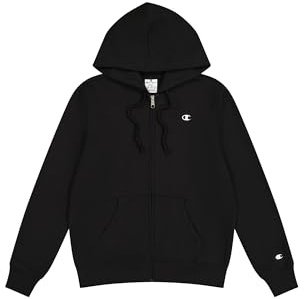 Champion Legacy Champion Basics W - Light Powerblend Fleece Full Zip Felpa con Cappuccio Donna (Pacco da 1)