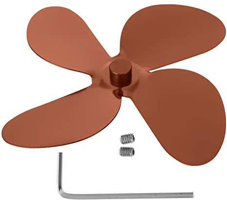 Homoyoyo Herd 1 Satz Kaminventilatorblätter Krippenzubehör Metallventilator Außenventilator Ofenventilator Ersatzteile Gebläse Schornstein Abluftventilator Kaminventilator Teile