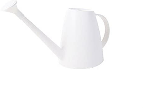 Regaderas Regadera de 1,8 l Regadera para Plantas de Interior y Exterior Regadera de Agua de Boca Larga Bote de rociador de Agua Herramientas de jardín Caño Regadera de Agua GuShe (Blanco)