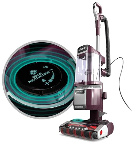 Shark Rotator Lift-Away Vacuum with DuoClean PowerFins, Wine Purple, LA702