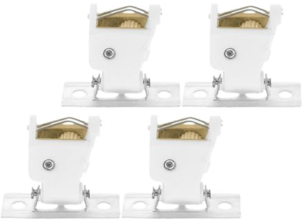 4pcs Curtain Cord Lock Pulley Locks for Roman Shades Window Blinds Easy to Install Curtain Accessories