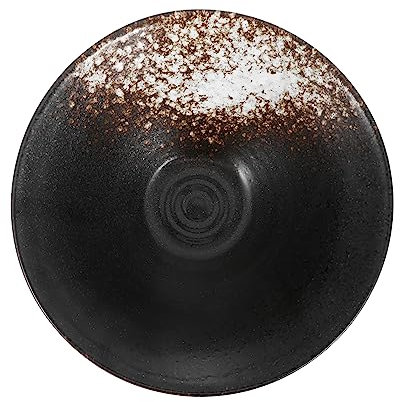 Hoement Ciotola Giapponese Per Ramen Contenitore in Ceramica Per Noodles Ciotola Per Alimenti Facile Da Pulire Fondo Antiscivolo