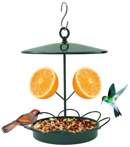 Vogelfutterhaus Zum AufhäNgen Vogelhaus Wetterfest Vogelfutterspender Vogelbecken SchüSsel Vogelfutterstation FüR WildvöGel Futterspender VöGel Bird Feeder FüR Garten Balkon
