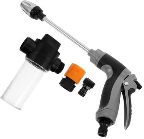 Ciieeo High Pressure Car Wash Water Gun Detachable Nozzle Car Cleaning Spray Gun for Vehicle Patio Pressure Washing Long Nozzles Sprayer