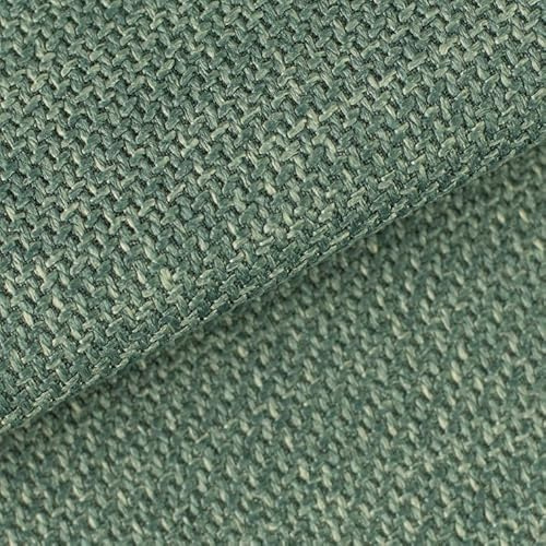 Polsterstoff Meterware Olliver - Möbelstoff, Bezugsstoff, Stuhl, Sofa, Couch, Kissen, Robust & Langlebig, 95.000 Scheuertouren - 1 Meter (Türkisblau)