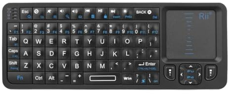 Buhdjfnke Mini Tastiera Bluetooth, Tastiera Wireless Retroilluminata con Apprendimento IR, Tastiera Portatile 2.4G con Touchpad per Legion Go