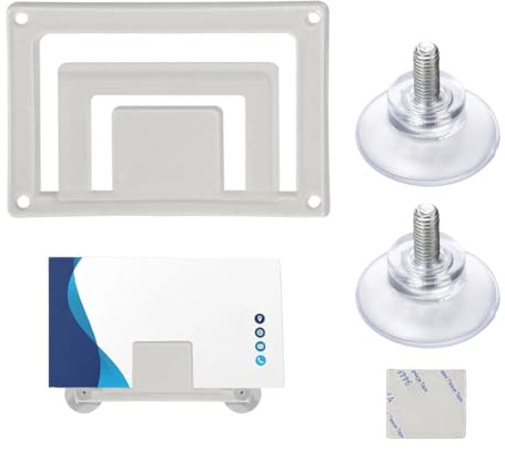 YAYNO Adesivi Per Auto Porta Documenti Auto Confezione supporti per biglietti di parcheggio Accessori per Disabili Porta Assicurazione Auto Adesivo Accessori Auto Portadocumenti Garanzia