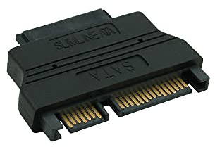 InLine 29611 adapter SATA, SATA 22pol. Uttag (7+15) till Slimline Kontakt (7+6)