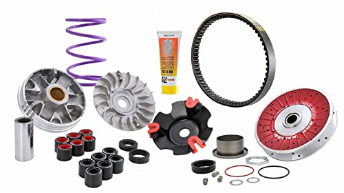 Malossi MHR Kit variateur Over Range, La Furia Rossa, pour Piaggio AC, LC Piaggio NRG 50