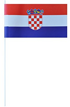 Flaggenfritze® Papierfahnen Kroatien