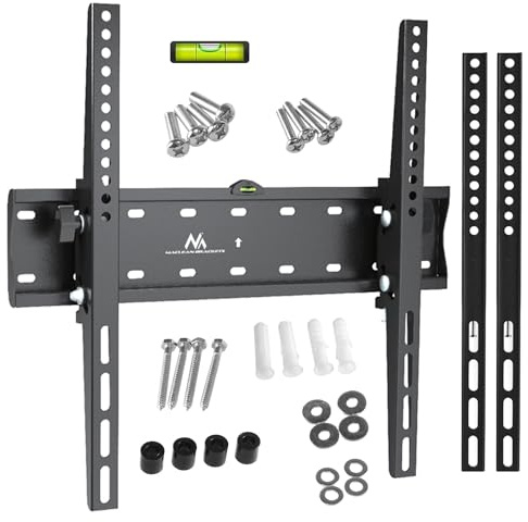 Maclean MC-665 QLED OLED LCD LED plasma TV-hållare 32 tum – 75 tum hållare upp till 40 kg vägghållare vägghållare max. VESA 400 x 400