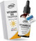 Vitamin D3 Laborgeprüfte 5000 IE pro Tropfen hochdosiert Vergleichs-Sieger 2019-2021 - Hoch bioverfügbares Vitamin D flüssig 50ml (1850 Tropfen) mit MCT-Öl aus Kokos