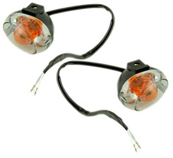 DS MOTION Blinker weiß, universal, vorne, per Paar | für CPI, für Explorer, für Generic, für Ride