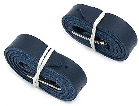 Namvo 2Pcs Horse Spur Strap, PU Leather Horse Riding Straps with Adjustable Buckle Equestrian Riding Accessories