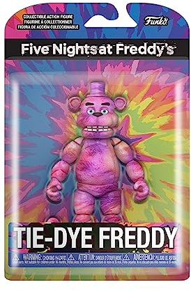 Funko Action Figure 5: Five Nights At Freddy's (FNAF) Tiedye - Freddy Fazbear - Sammlerstück - Geschenkidee - Offizielle Handelswaren - Für Jungen, Mädchen, Kinder & Erwachsene