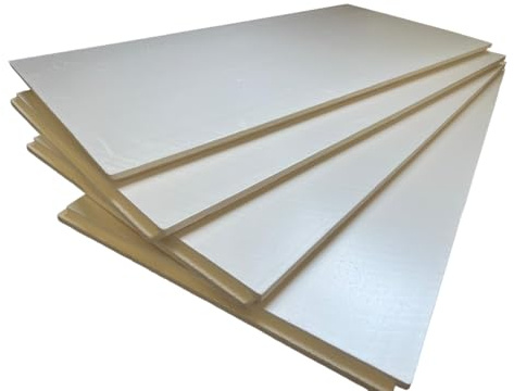 Polistirene estruso XPS | Spessore 3cm con 4 lati a battente incastro | Liscio protezione fondo Piscina | Pannello Isolante compatto Termico Sotto Pavimento (20)