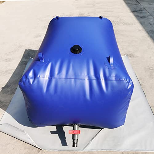 Citerne Poche à Eau Grande Capacité Réservoir De Stockage D’eau Mou Pliable Portatif Vessie D’eau Pour Agricole Résistant À La Sécheresse Construction Extérieure ( Size : 0.5x0.5x0.2m/50L/13Gallon )