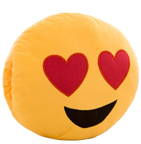 Handwärmer aus Plüsch, Emoji, niedlich, Kissen für warme Hände, Puppe, warm, Winter, kreatives Geschenk (A)