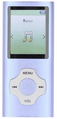 Lettore MP3 Bluetooth, Schermo a Colori da 1,8 Pollici Lettore MP3 MP4 Lettore Musicale Portatile Supporto Fino a 128 GB, Lettore Musicale Digitale con Riduzione del Rumore per