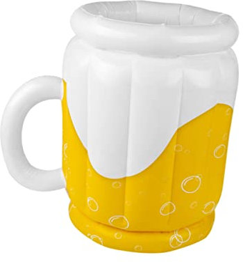 BIUDECO Aufblasbarer Eisbecher Kühler Aus Pvc Für Partys Multi-funktion Trinkkühler Für Sommerveranstaltungen Und Schwimmbaddekoration Für Bier Und Wein