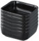 volumoon 4PCS Plat à Sauce en Porcelaine, Bols à Sauces, Bols empilables Carrés, Plats de Service de Snack, Mini Bols de Service, Bol Ceramique, Petite Coupelle à Sauce, Bol à Dip