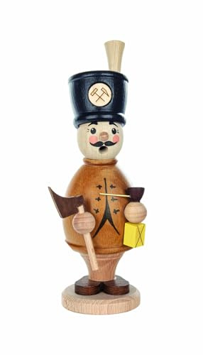 Rudolphs Schatzkiste Räucherfigur Bergmann mit Laterne BxHxT 8,5x16x8,5cm NEU Bergarbeiter Kumpel Räuchermann Rauchmann Rauchfigur