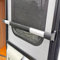 Manija de barra transversal para puerta de caravana, barra transversal ajustable de 21.65 pulgadas a 28.74 pulgadas, para remolques de viaje, autocaravanas y campistas