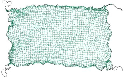 CHILDWEET Filet de Chargement 1,5 X 1,5 M en Polypropylène Résistant, Filet Élastique pour Remorque et Camion, Accessoire de Sécurité pour Transport et Arrimage de Bagages