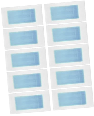 BETOOKY Strisce Depilatorie Doppio Lato Blu per Depilazione Viso e Corpo, 10 Pezzi, Carta Ceretta Usa e Getta Delicata sulla Pelle per Ascelle e Bikini