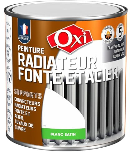 Oxi RADIAF.5S Radiateur spécial fonte 0,5 L Blanc Satin