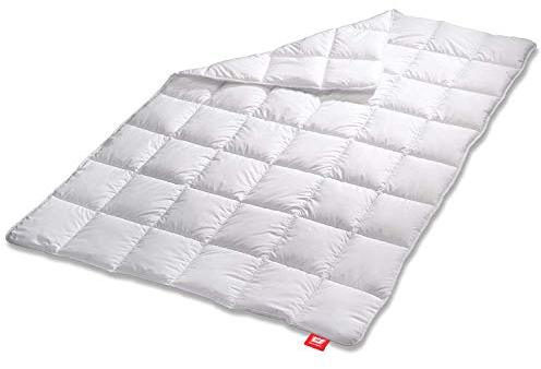 Medicate Ganzjahresdecke 135x200 cm - Wärmeregulierende Allergiker Bettdecke 135x200 - Steppdecke aus atmungsaktiven Fasern - bis 95° waschbar - Made in Germany