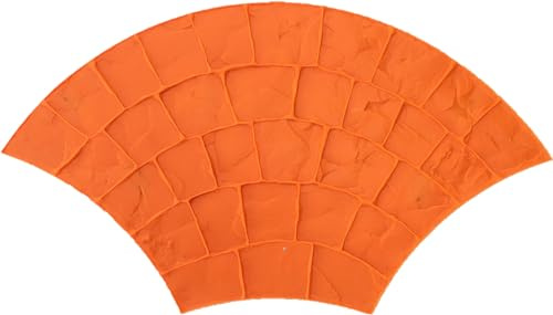 Molde hormigón impreso Abanico imitacion aqdoquín, hormigon estampado IMPRESO